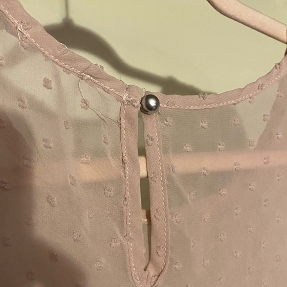 Cute pink see-through layer top - Picture 2 of 3